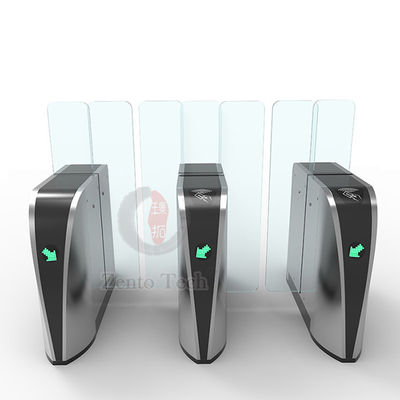 316SS Otomatik Kayar Turnike Flap Bariyer Kapısı Giriş Çift Yönlü