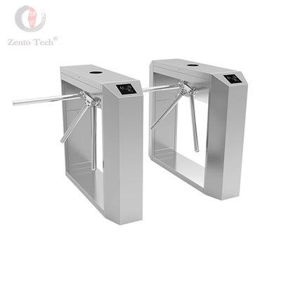 304 Paslanmaz Çelik Dikey Tripod Yarım Boy Turnike Kapısı IP54