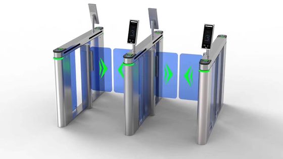 Alüminyum Alaşımlı Hız Şeridi Kapısı Turnike 220V 50Hz Fastlane Turnikeler