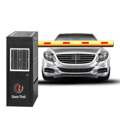 Güneş enerjisi ile çalışan park alanı yeni enerji park alanı erişim kontrolü için bariyer kapısı
