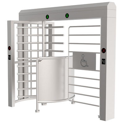 Dış Anti-Tür 304/316 Paslanmaz Çelik Turniket Erişim Kontrolü Tam Yükseklik Engelli Turnstile Kapısı