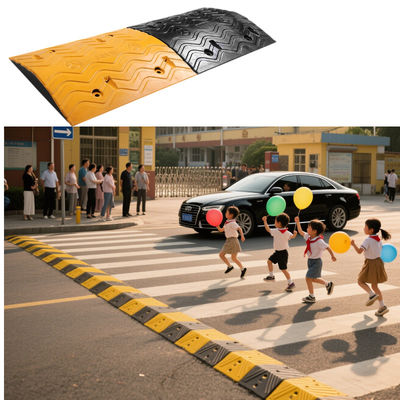 CE/ISO Sertifikalı Hız Bump Kit Depo/Öğretim Bölgesi için Hava Duruma Karşı Gümüş Trafik Sakinleştirme Cihazı