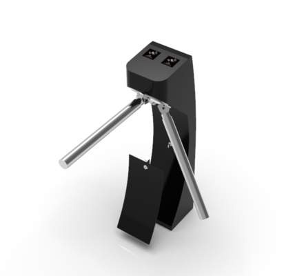 304 paslanmaz çelik tripod döner kapı 210x270x980mm