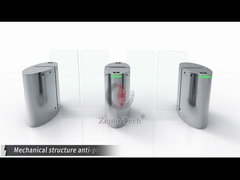 Havaalanı Güvenliği Kaydırıcı Döner Elektronik Erişim Kontrolü Kart Okuyucu Yüz Tanımı