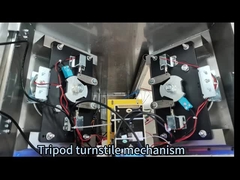 Geçiş Genişliği 550mm RS485 Yaya Güvenliği Turnike Kapısı AC220V 50HZ