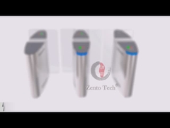 SS304 Yüz Tanıma Kayar Kapı Turnike Geçiş Genişliği 550mm