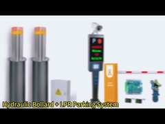 Fiber Çekme Finish K6 Hidrolik Geri Çekilebilir Yol Direkleri 220V / 380V