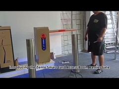 Çarpışma Önleyici LED Işık Fırçasız Motor Trafik Bariyeri Kapısı Otopark Kapıları