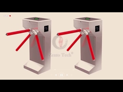 304 Paslanmaz Çelik Erişim Kontrolü Üç Kollu Turnike Kapısı 0.2s / Kişi