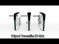 60W Dış Mekan Paslanmaz Çelik RFID Tripod Turnikeler Yarı Otomatik
